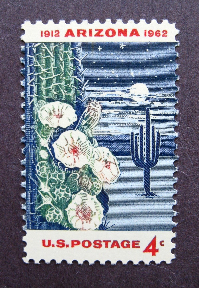 Sc # 1192 ~ 4 cent Arizona Statehood, 50th Anniversary Issue (eb21