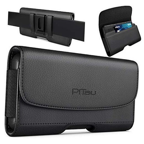 Holster for Galaxy S24+ Plus 5G S23+ S22+ S21+ S20+ S10+ S9+ S8+ Medium Black