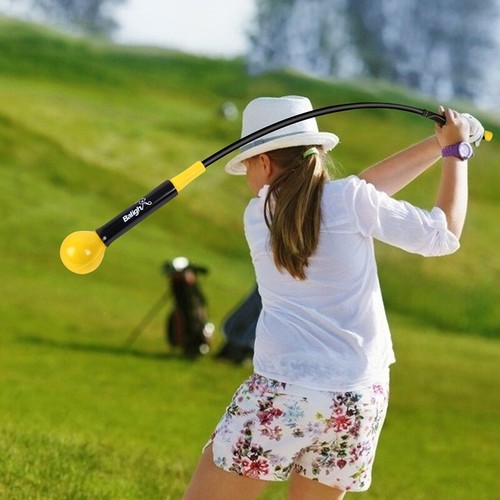 40 / 48in Golf Swing Trainer Aid Stick Practice Strength Tempo Flex ...