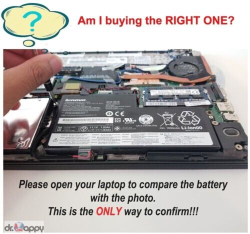 54Wh Battery L17M4P73 For Lenovo ThinkPad X1 Yoga Generation 3 Series 20LE 20LG - Picture 6 of 6