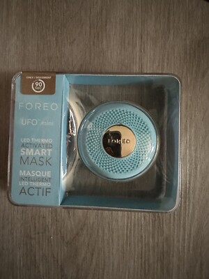 FOREO UFO Mini LED Thermo Smart Facial Mask , Baby Blue