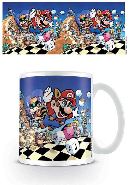 PYRAMID NINTENDO SUPER MARIO - Tazza 315 ml: "Super Mario Bros. 3 Art"