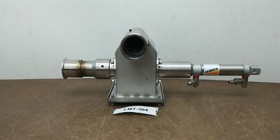 Piovan In-Line Pneumatic Valve Camozzi 40 mm Stainless Tube w/Fittings #304