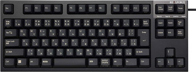 Topre REALFORCE R3S TKL Keyboard R3SC31 Japanese Layout 91-key USB Black New 