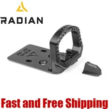Radian Guardian Holosun 407C/507C Optic Mount+SIX Back Up Sights for Glock MOS