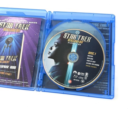 Star Trek Discovery Seasons 1-4 Blu Ray 1 & 2 W/ Slipcases 3 Steekbook 4 is NEW - Picture 9 of 15