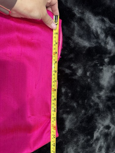 GORGEOUS Girls Size 10 Raw Silk Pageant Interview Suit Hot Pink Custom Made - Picture 5 of 5