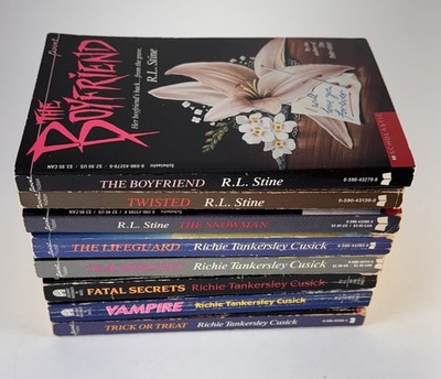 Richie Tankersley Cusick RL Stine 8 Books 90s Horror Teen Vampire Trick Treat