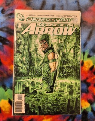 Green Arrow #1 2nd Print Variant Brightest Day 1st App Isabel Rochev FN/VF