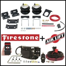 Firestone Rear Air Spring Bags Air Lift Compressor Kit Fits 19-26 Ram 3500 4wd