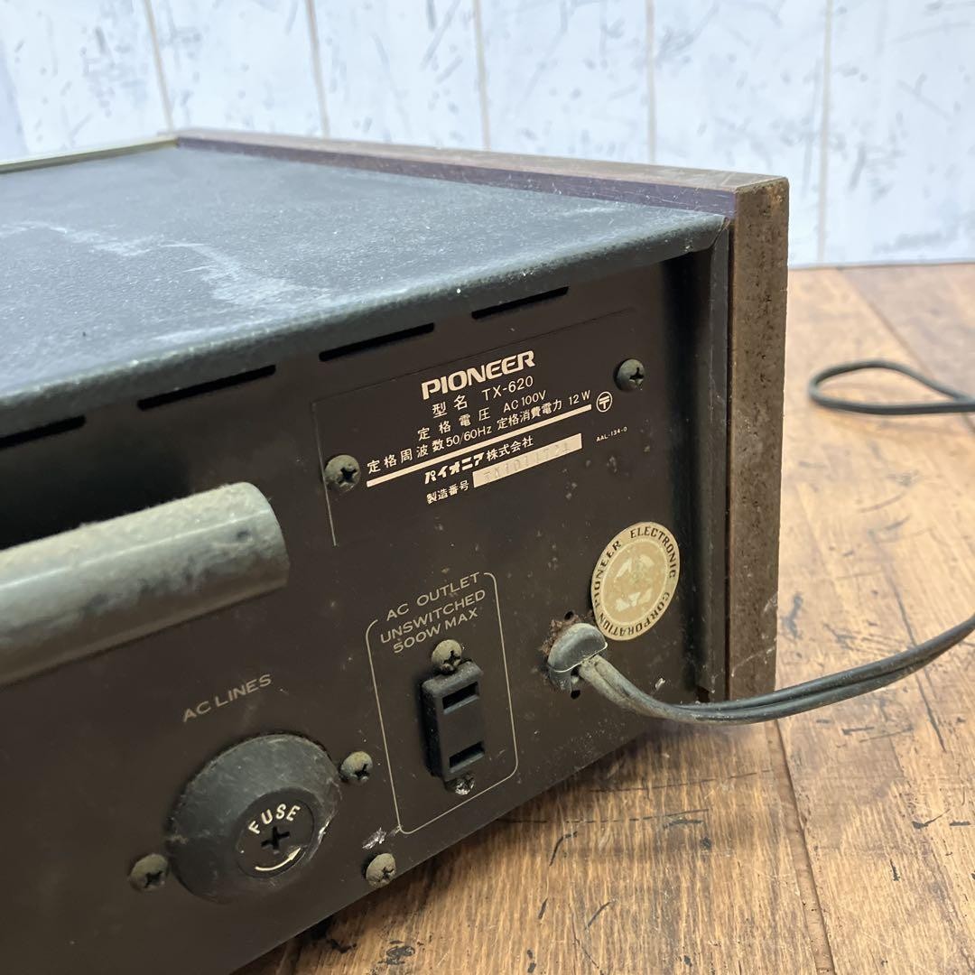 Pioneer TX-620 ステレオチューナー Pioneer TX-620の仕様 パイオニア