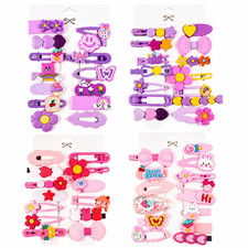 56PCS Cute Girl Hair Clips Toddler Hair Accessories Candy Hair Clips Colorful