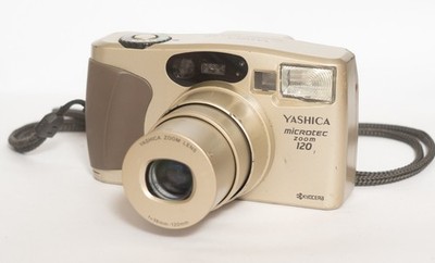 Yashica Microtec Zoom 120 analoge Kleinbildkamera Point & Shoot kompakt getestet funktioniert