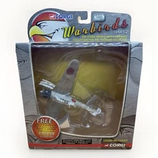Corgi Warbirds Mitsubishi A6M2 Zero – 1:72 Diecast – Boxed with Stand – VGC