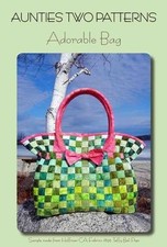 Adorable Bag Pattern  Quilting Everyday Handbag  Basic Sewing Skills