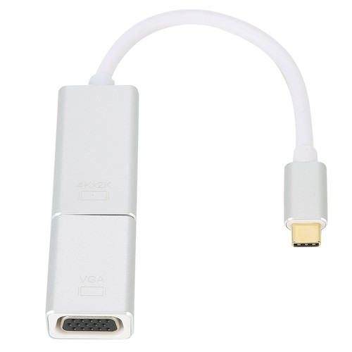 Type C TO / TO VGA Cascade Combination Patch Cord Converter Adapter Cabl NEW - Afbeelding 12 van 12
