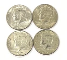 1968-1969 Kennedy Silver Half Dollars lot of 4 coins 40% Silver Coin 🪙