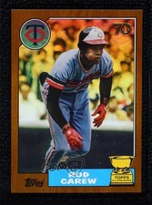 2021 Topps All-Star Rookie Cup Base Image Gold Foil 38/50 Rod Carew #42 HOF 0d44