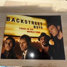 BACKSTREET BOYS THIS IS US TOUR ORIGINAL Concert BOOK / PROGRAM 2010