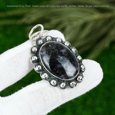 Christmas Deal Mystic Merlinite Gemstone 925 Sterling Silver New Pendant Jewelry