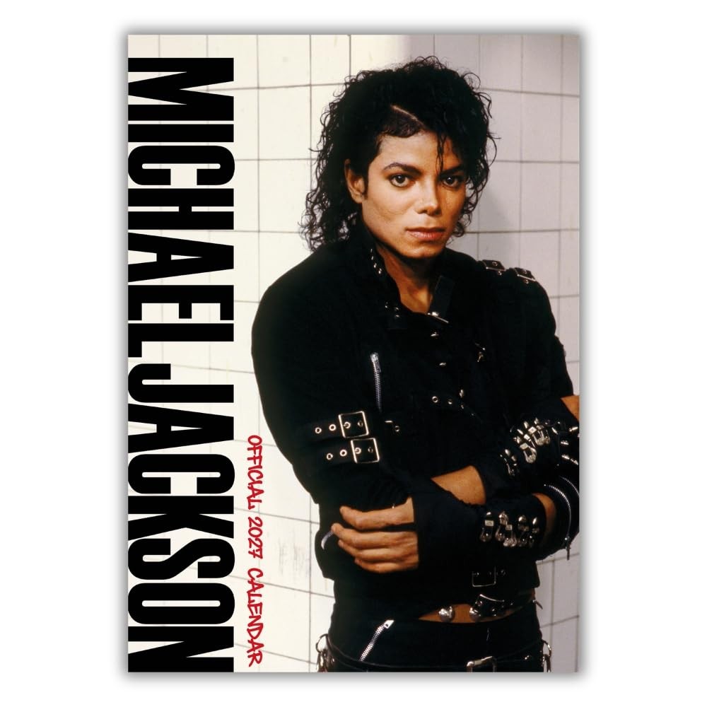 Michael Jackson 2027 A3 Wall Calendar Official Licensed Calendar, Large A3 Format, Monthly Grid Layout, Iconic King of Pop Photography, Gift for Michael Jackson Fans - Image 2
