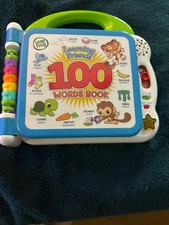 Leap Frog Learning Friends 100 Words Book, Learning Tool, Educational, Works