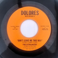 Rare Soul 45 The Dynamites NM