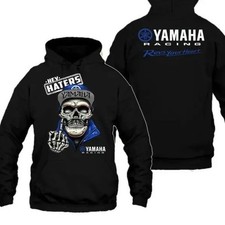 Yamaha Racing Team Hey Haters Two Sided Hoodie Full Sizes
