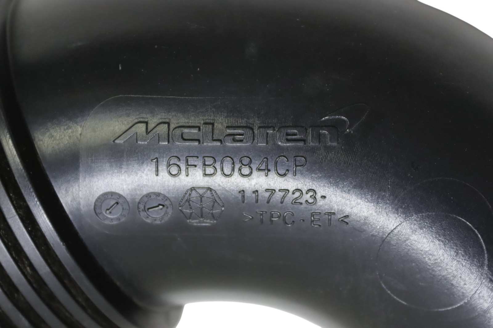McLaren Artura Left & Right Air Intake Hose Pipe Set of 2 2023 2024 2025 OEM