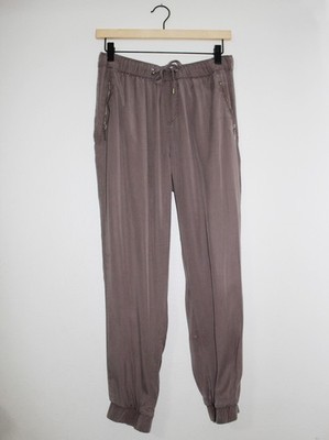 Mohito Women s Purple Gray Elastic Waist Drawstring Jogger Pants 36 Size Medium