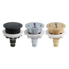 Bathroom Toilet Flush Valve Push Button Replacement for Dual Flush Tanks