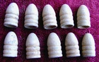 (10) NICE CIVIL WAR DROPPED/UNFIRED .58 CALIBER BULLETS (PETERSBURG)