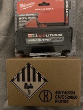 Milwaukee M18 RedLithium High Output XC6.0 Battery Pack - Black 48-11-1865 