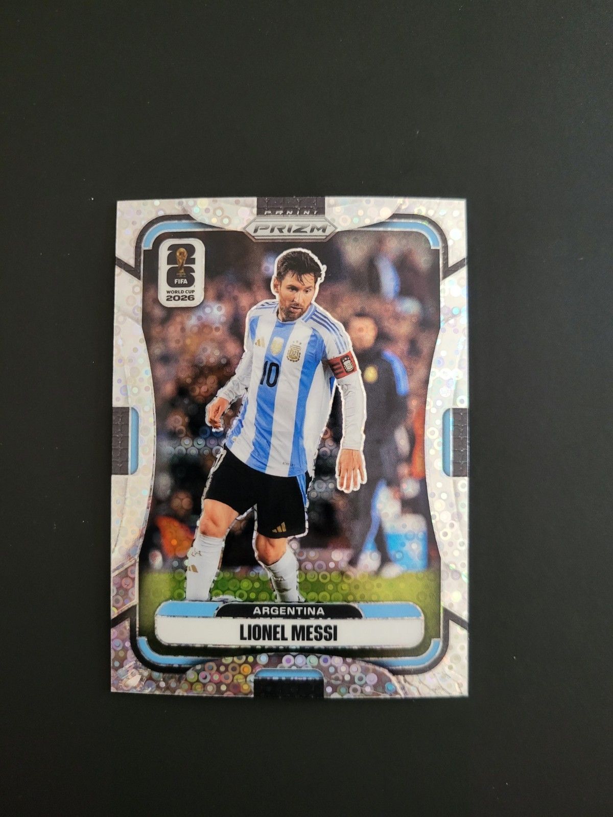2026 Panini Prizm Fifa World Cup - Lionel Messi #10 Disco Prizm