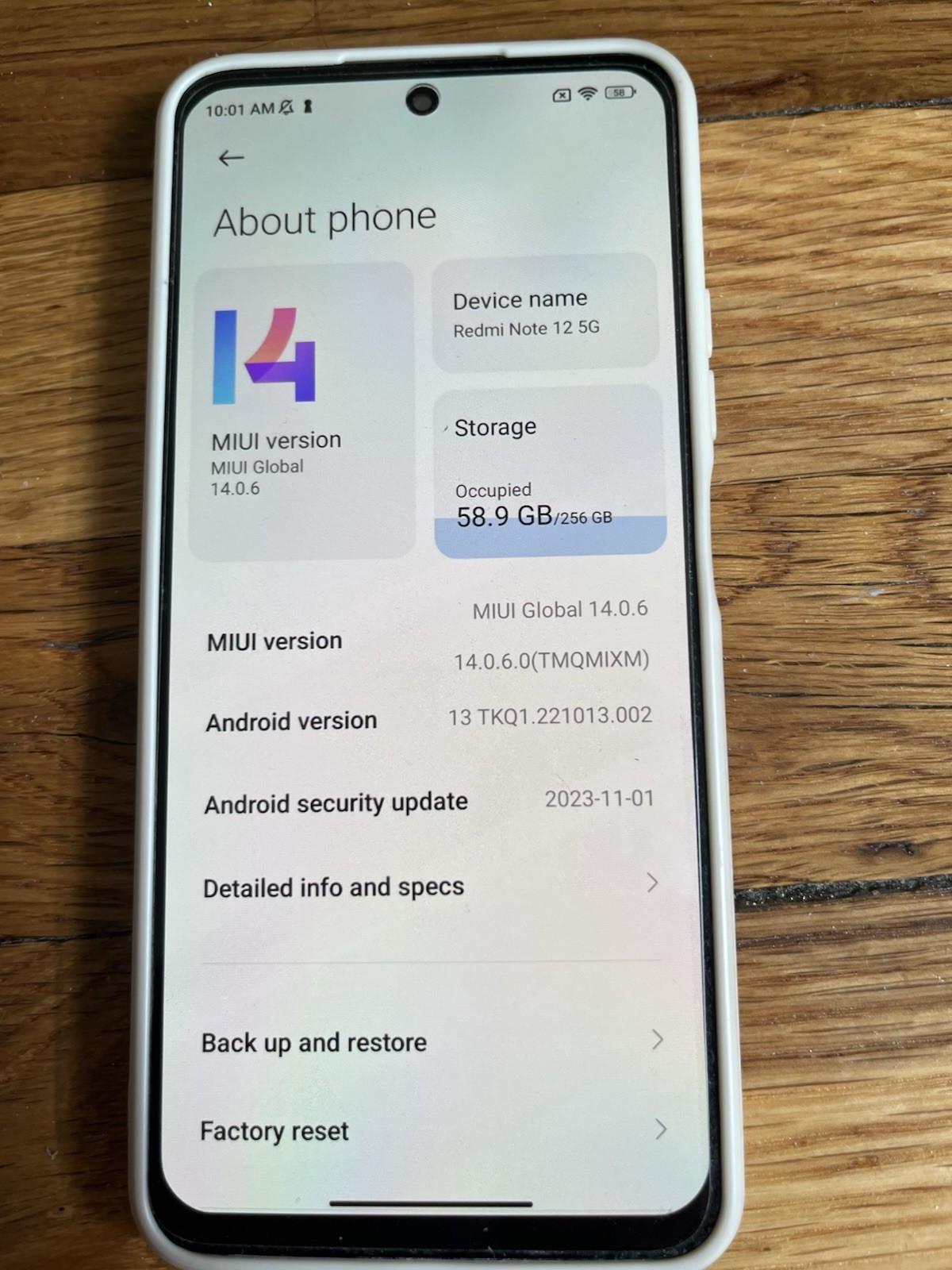 Xiaomi Redmi Note 12 5G 8GB 256GB Unlocked