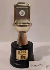 Target Bullseye Playground Trophy Toliet Biggest Turd Plastic Fathers Day 2025