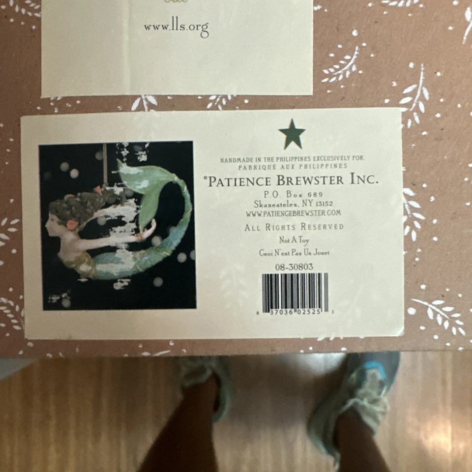 Patience Brewster Krinkles LLS Mermaid  ~ 08-30803 ~ RARE - Image 3 of 4
