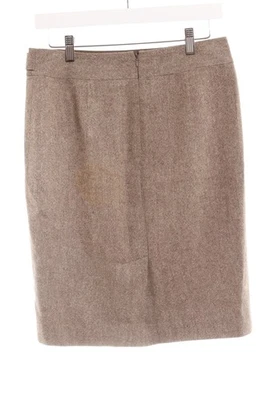 ANN TAYLOR Falda de lana Mujeres Falda Talla EU 36 marrón claro - Imagen 1 de 4
