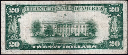 USPC FR#1870-K 1929 $20 FRBN (WANTED DALLAS) JONES/WOODS PMG 20 VF - Picture 5 of 5