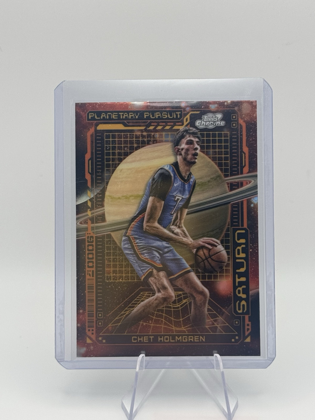 2023-24 Topps Cosmic Chrome - Planetary Pursuit Saturn #PPSA-8 Chet Holmgren