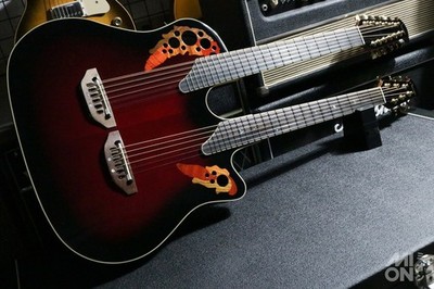 Ovation Celebrity Deluxe Double Neck CSE225 RRB | eBay
