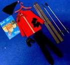 Vintage Barbie 1963 Ken Ski Champion Mint & Complete