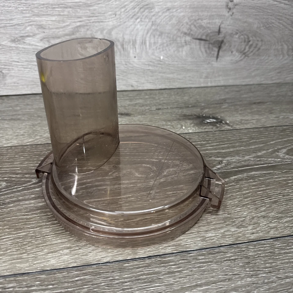 Robot Coupe Food Processor R-2 Bowl Lid Amber Genuine France - Image 4 of 4