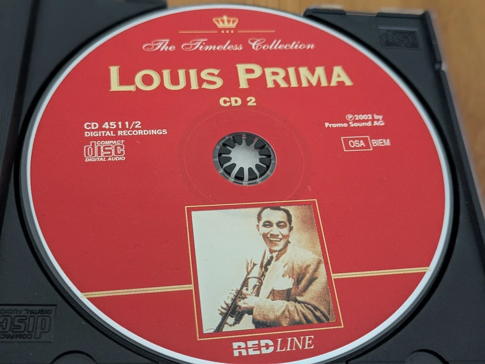 Louis Prima Louis Prima The Timeless Collection 2 CD Box 2002 Angelina Oh, Marie - Bild 3 von 4
