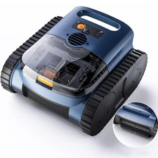 New Cordless Automatic Robotic Pool Cleaner  Powerful Inground Pool Vacuum