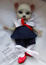 5.5" Tonner~Crumpet the Mouse BJD Resin Doll~Evangeline Ghastly's Pet~NIB~Rare