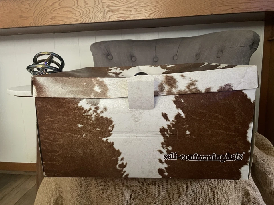 Resistol XXX Genuine Fur Felt Cowboy Hat Excellent Condition Size 7 1/4 L Unisex - Image 4 of 4