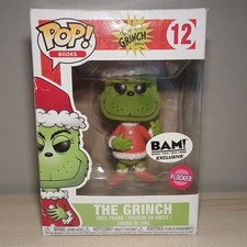 Funko Pop! The Grinch BAM Exclusive Flocked #12 Books Vinyl Figure