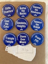 Penn State Football - 1970s CCB Buttons - Choose From 35 Diff - $5.50 Each