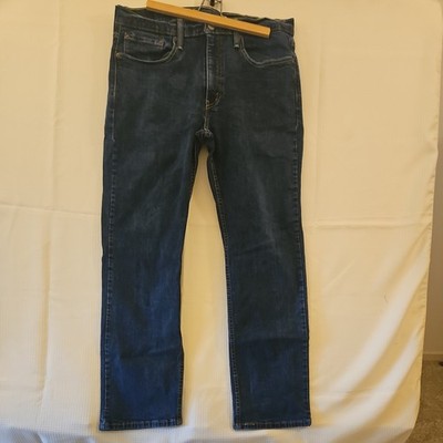 Levi's Men's 514 Straight Fit Jeans Size 36x30 Dark Blue Wash Denim
